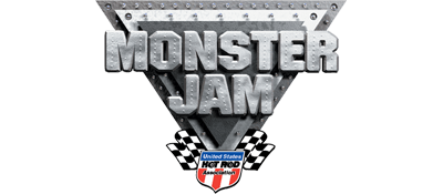 Monster Jam: Path of Destruction with Wheel title screen for Wii
